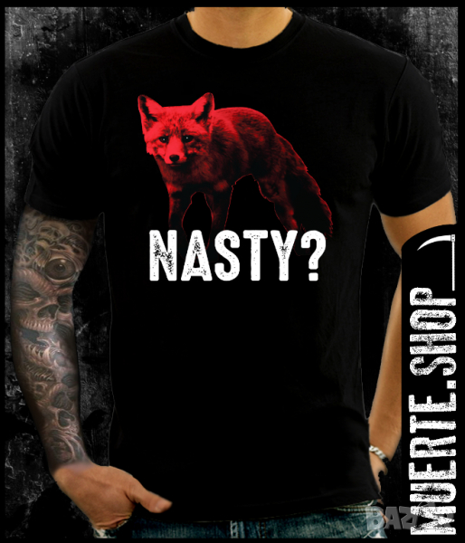 Тениска с щампа NASTY FOX PRODIGY, снимка 1