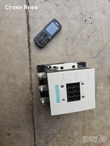 Контактор Siemens Sirius 3RT1055 -150A, 75kW ,, снимка 1
