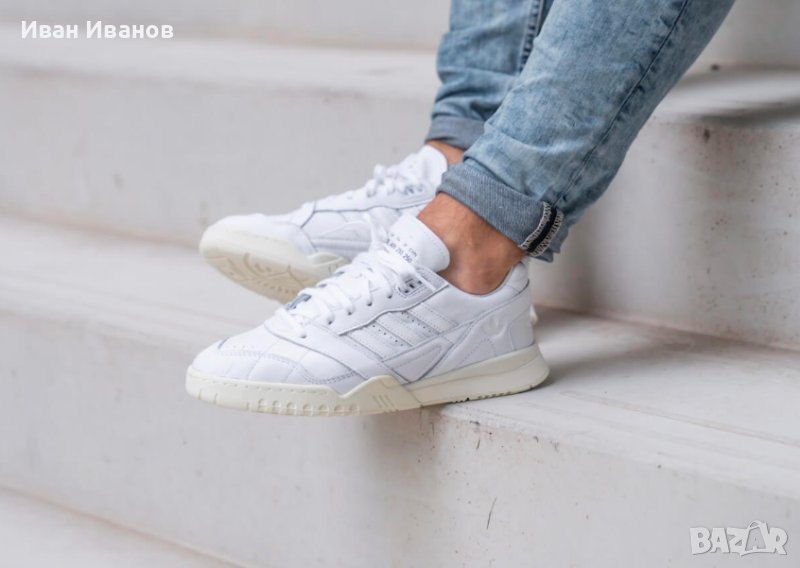 кожени кецове/маратонки  ADIDAS A.R. TRAINER  номер 45,5-46, снимка 1