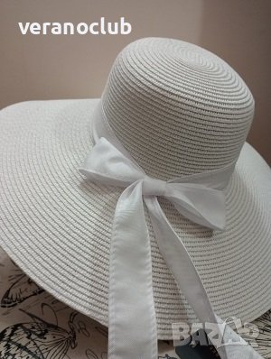 Бяла лятна капела Скарлет, снимка 1