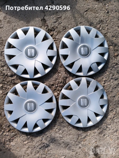 Тасове 15 цола за Seat  / Сеат, снимка 1