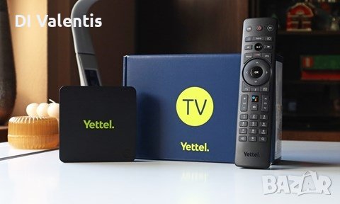 YETTEL SMART TV BOX + над 800 канала,4К - НОВ, снимка 1