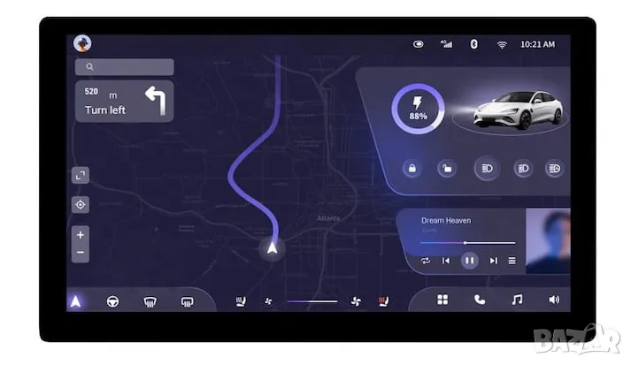 НОВ Waveshare 7" IPS HDMI LCD с тъчскрийн, снимка 1