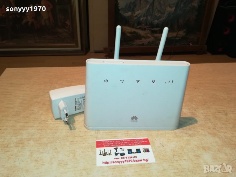 4G A1 HUAWEI 4G-две антени и слот за сим 0209211924, снимка 1