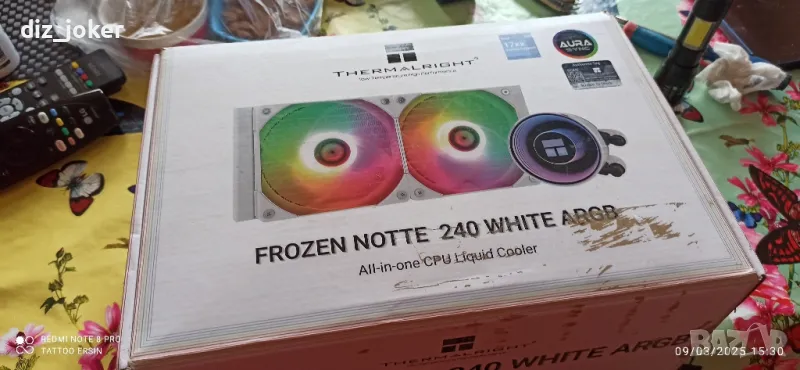 Thermalright frozen notte 240, снимка 1