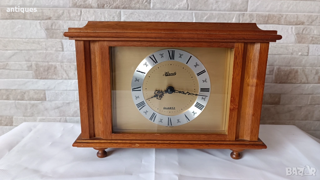 Немски настолен часовник - Harmle - 1970"г., снимка 1