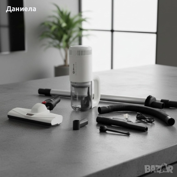 Висококачествена безжична прахосмукачка Tilihome Cordless Vacuum Cleaner, снимка 1