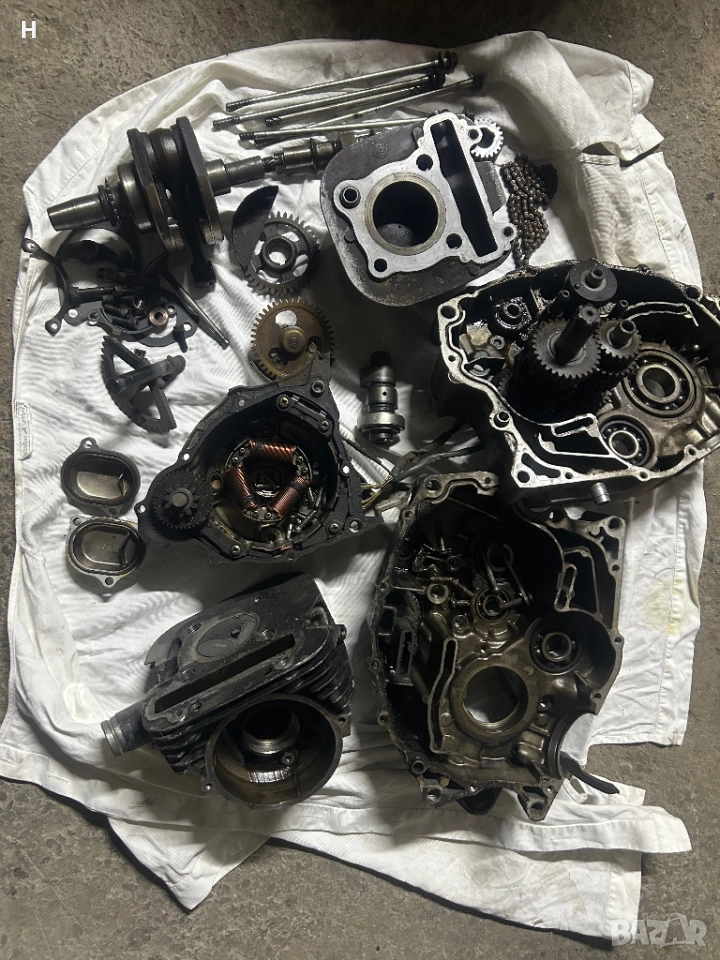 Двигател за Yamaha SR 125 1997, снимка 1