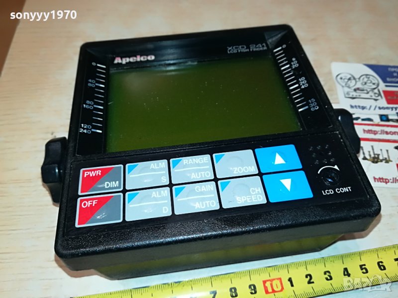 APELCO XCD 241 LCD FISH FINDER-12V ВНОС SWISS M0306231906, снимка 1