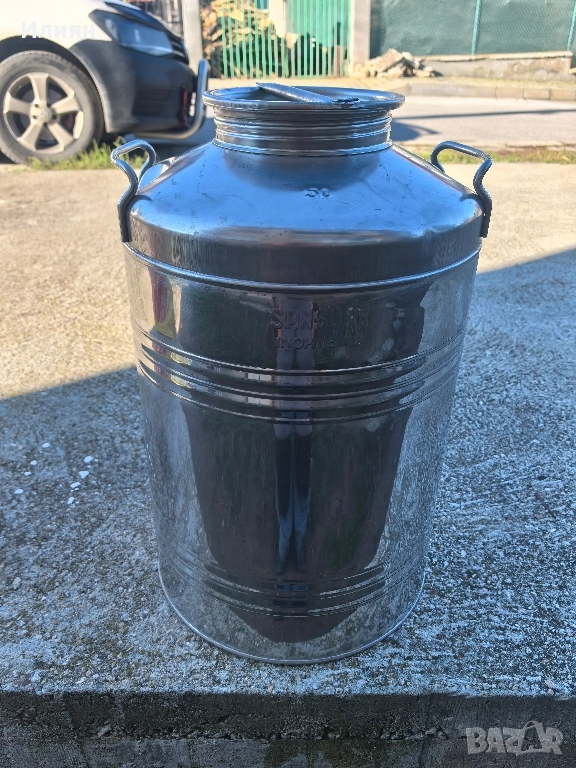 Неръждаем съд за течности, снимка 1