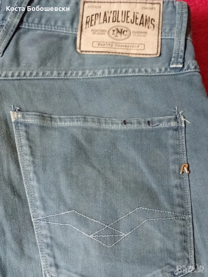 Replay Blue Jeans No 32/30 отлични!, снимка 1