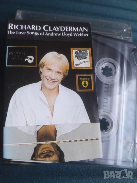 Richard Clayderman – The Love Songs Of Andrew Lloyd Webber - аудио касета музика, снимка 1