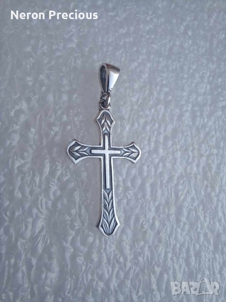 Сребърен кръст, снимка 1