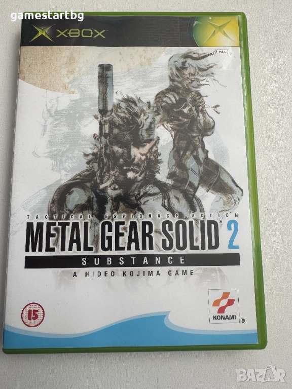 Metal Gear Solid 2: Substance за Xbox classic/Xbox original, снимка 1