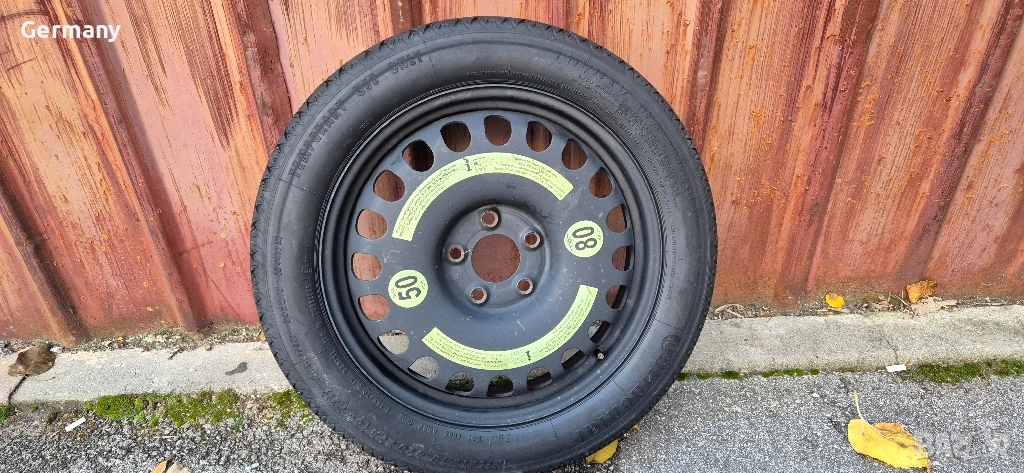 резервна гума патерица за мерцедес mercedes 5x112 17 цола, снимка 1