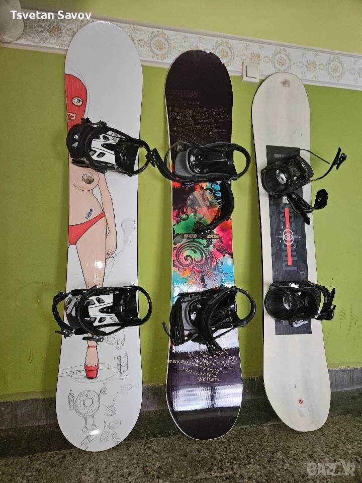 Сноуборд с автомати / snowboard, снимка 1