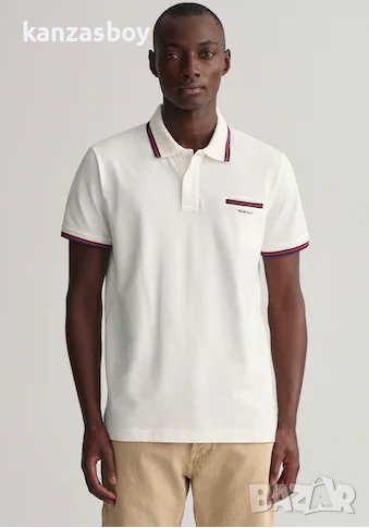 gant polo shirt - страхотна мъжка тениска 3ХЛ, снимка 1
