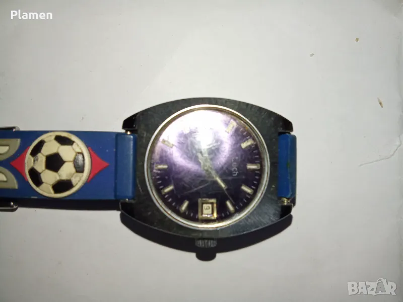 Стар рядък съветски часовник заря , снимка 1