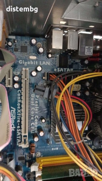 Дънна платка AsRock ConroeXFire-eSATA2 с процесор Intel Pentium4 2.8GHz, снимка 1