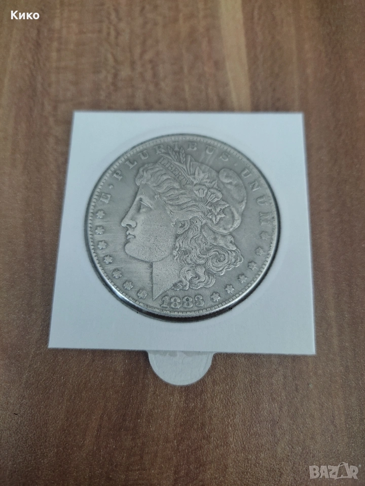 Сребърен долар 1883г., снимка 1