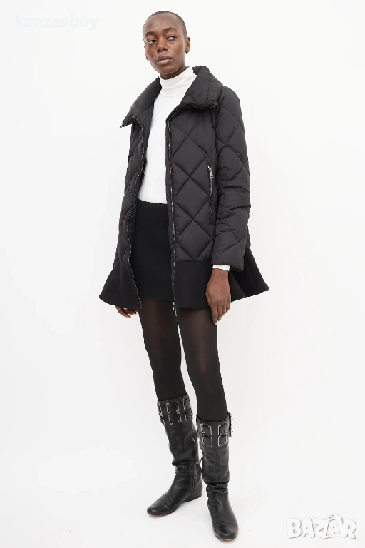 moncler vouglan peplum jacket - дамско пухено яке 2/М, снимка 1