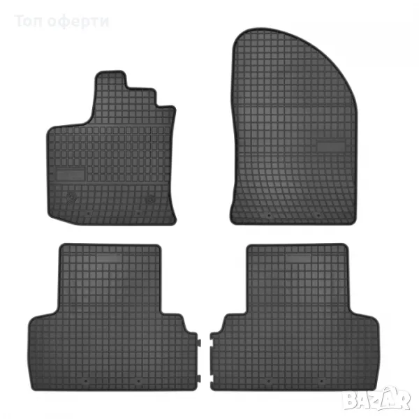 Гумени стелки Frogum съвместими с Dacia Lodgy - 12-16, снимка 1