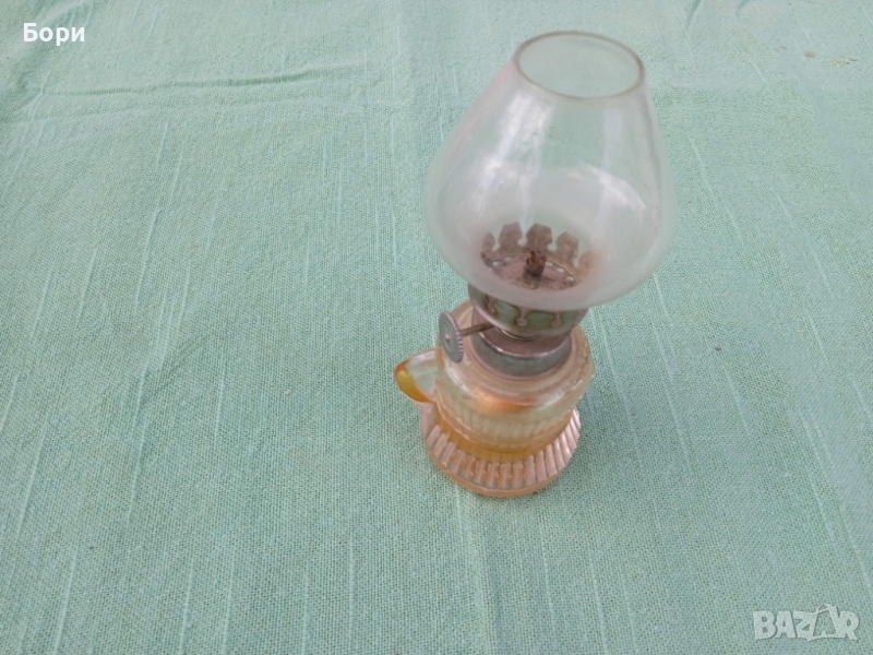 Стара малка газена лампа, снимка 1