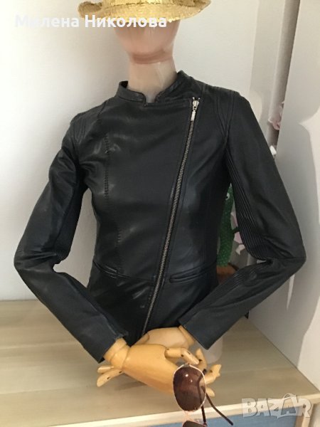 Яке естеств.мека кожа Xs, снимка 1