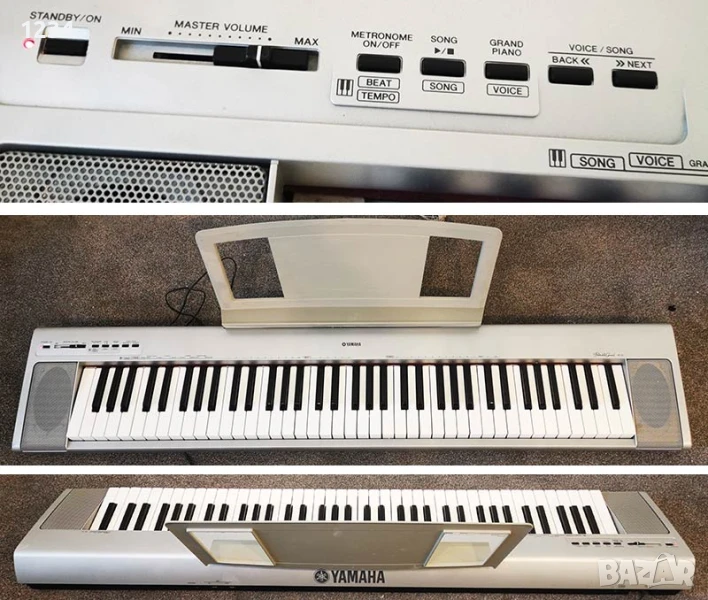 Дигитално пиано YAMAHA PORTABLE GRAND NP30 синтезатор клавир 76 клавиша, снимка 1