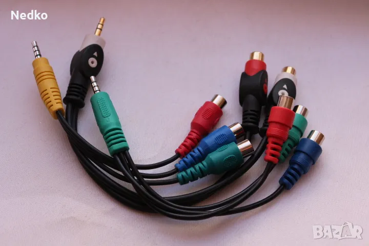 кабели жак 3 чинча, снимка 1