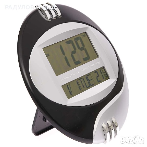 Електронен часовник стенен/настолен 25 см / 1239, снимка 1