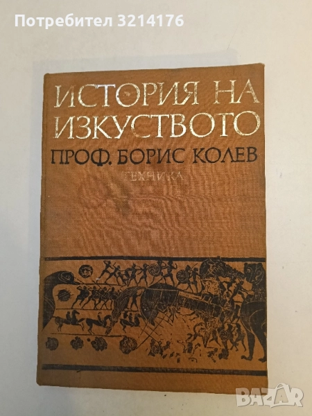 История на изкуството - Борис Колев, снимка 1