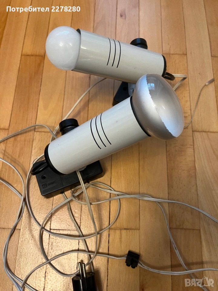 Две нощни лампи за стена, снимка 1