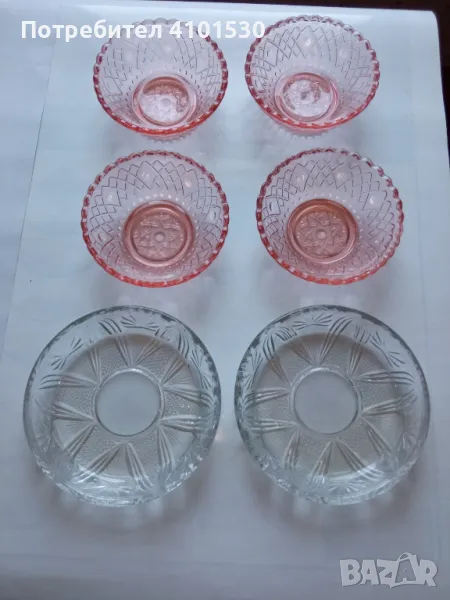 Стъклени купички, снимка 1