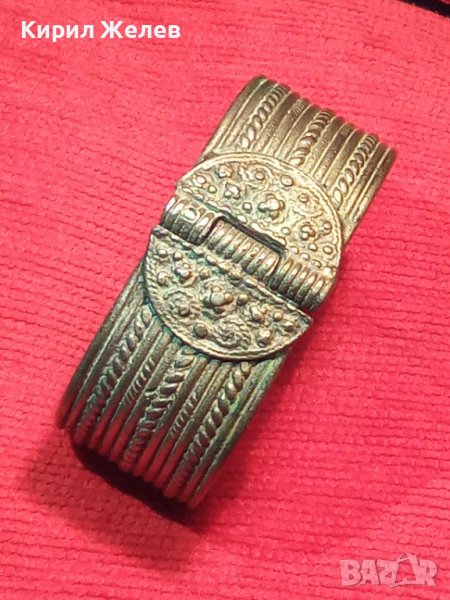 19 ВЕК ВЪЗРОЖДЕНСКА САЧАНЕНА ГРИВНА с ЩИФТ СРЕБЪРНА МАЙСТОРСКА СТАРА РЪЧНА ИЗРАБОТКА НАКИТ 6627, снимка 1