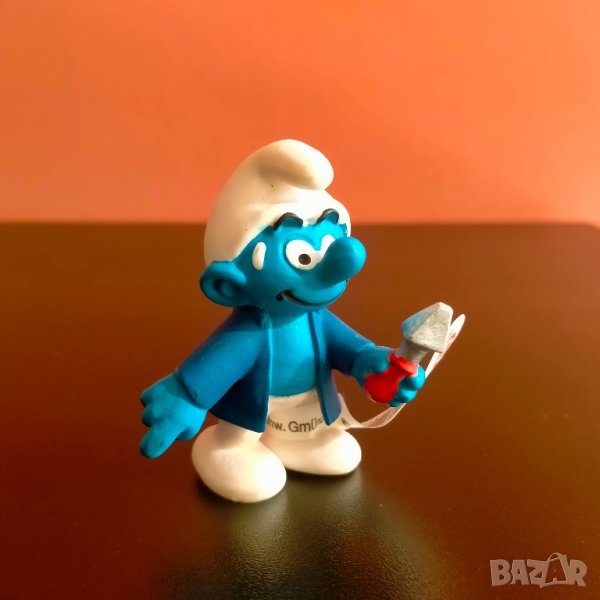 Колекционерска фигурка Schleich Smurfs  Peyo 2014 73508, снимка 1