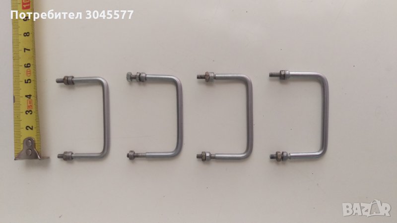 Дръжка Дръжки хромирани с винтове 4 броя, снимка 1