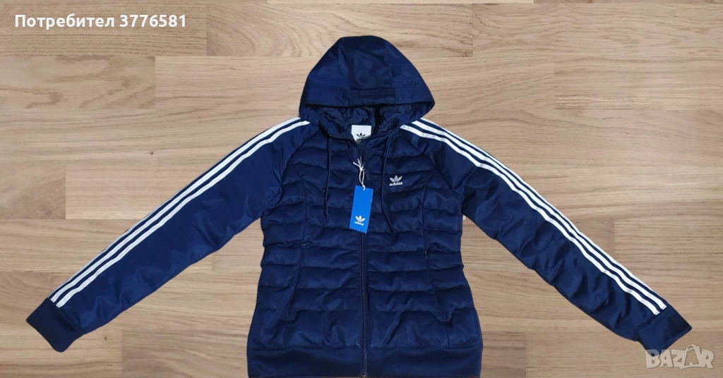 Дамско зимно яке adidas blue , снимка 1