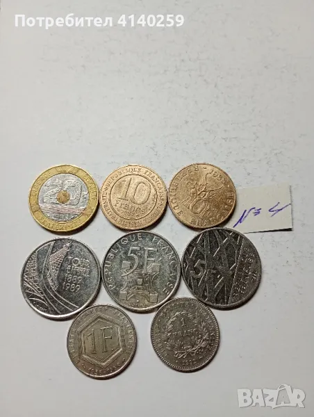 Франция монети , снимка 1