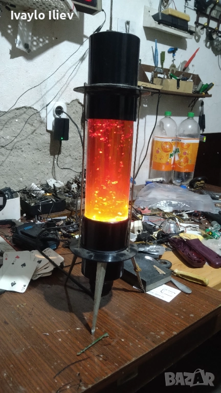 Руска лампа,,космос,,, снимка 1