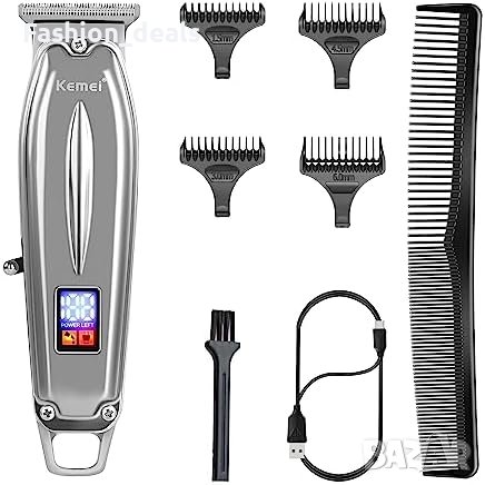 Нова Професионална машинка за подстригване Безжичен тример Мъже Прическа Красота, снимка 1