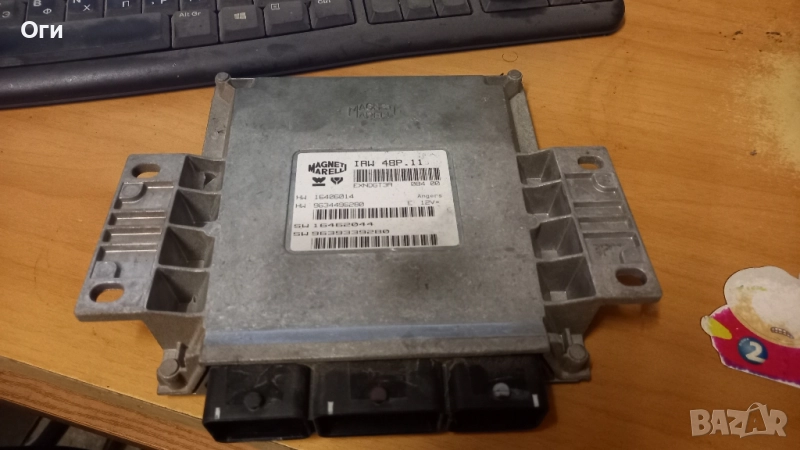 Компютър двигател / ECU IAW48P.11 за Peugeot 406 2.0i 16406014, снимка 1