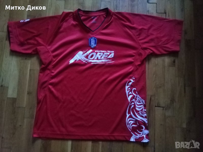 Корея футболна тениска памук размер Л, снимка 1