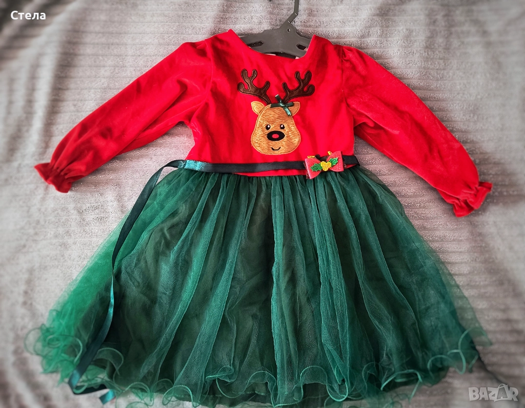 Коледна рокличка , снимка 1