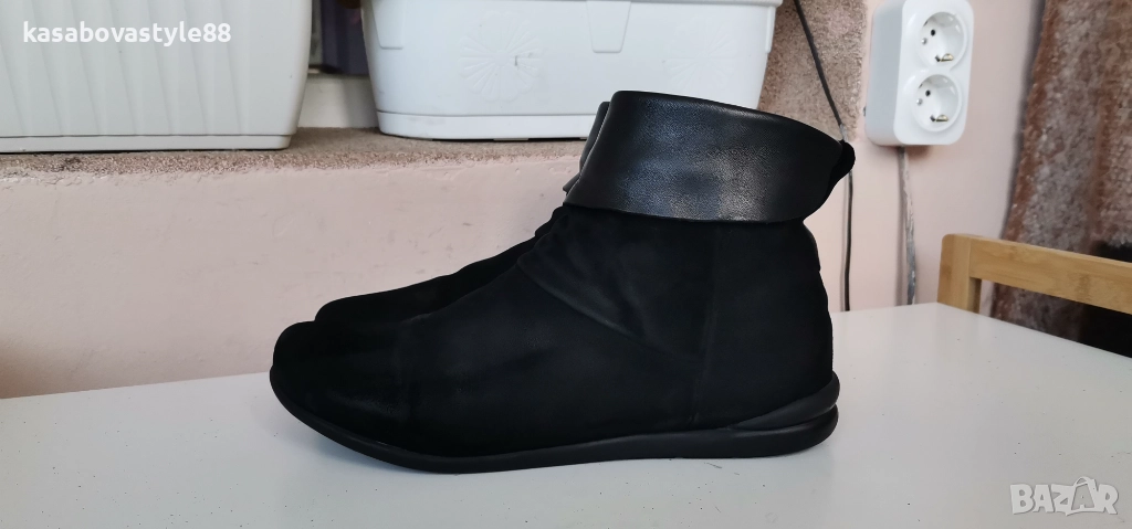 Боти Tamaris 38.5н.Естествена кожа, велур , снимка 1