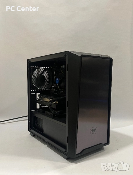 Геймърски компютър Intel Core i3 8300, RX 6600 8GB, 16GB ram, снимка 1
