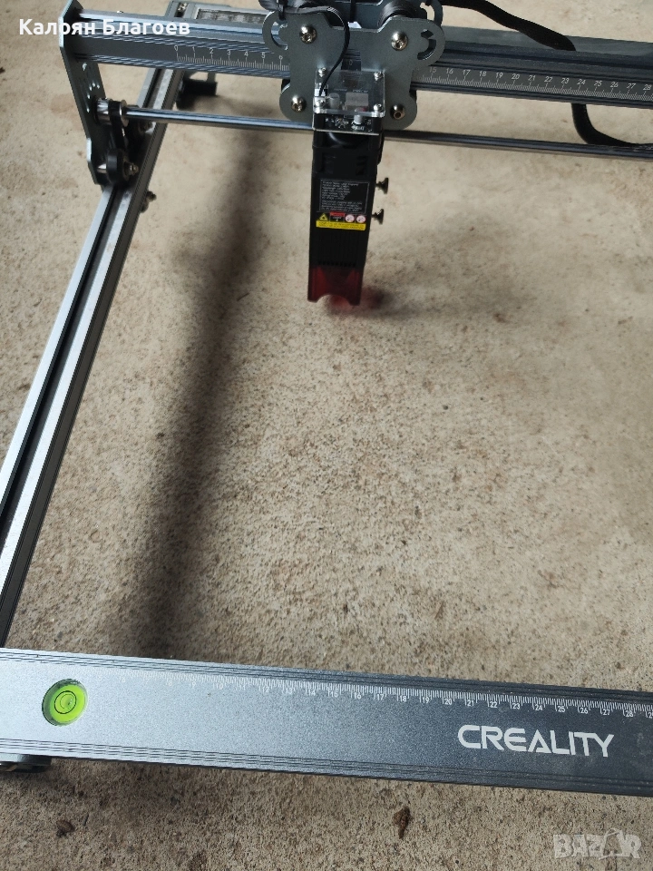 Лазерен гравьор Creality CR-Laser Falcon 10W – отличен, снимка 1