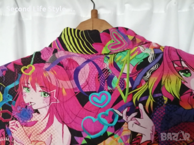 Дамска къса риза аниме манга момичета FB Sister р-р M, снимка 10 - Ризи - 52921615