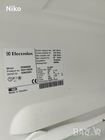 Хладилник Electrolux/ два компресора , снимка 3 - Хладилници - 44327584