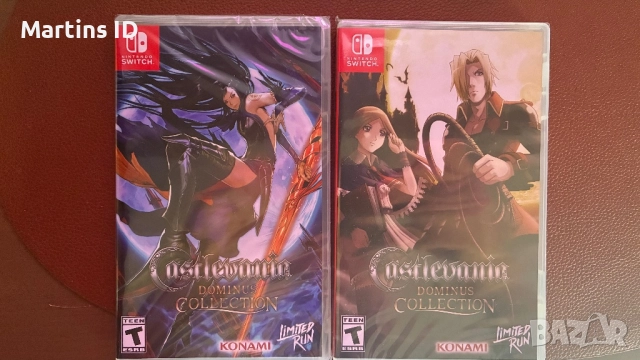 Castlevania Dominus Collection Limitted Run Nintendo Switch